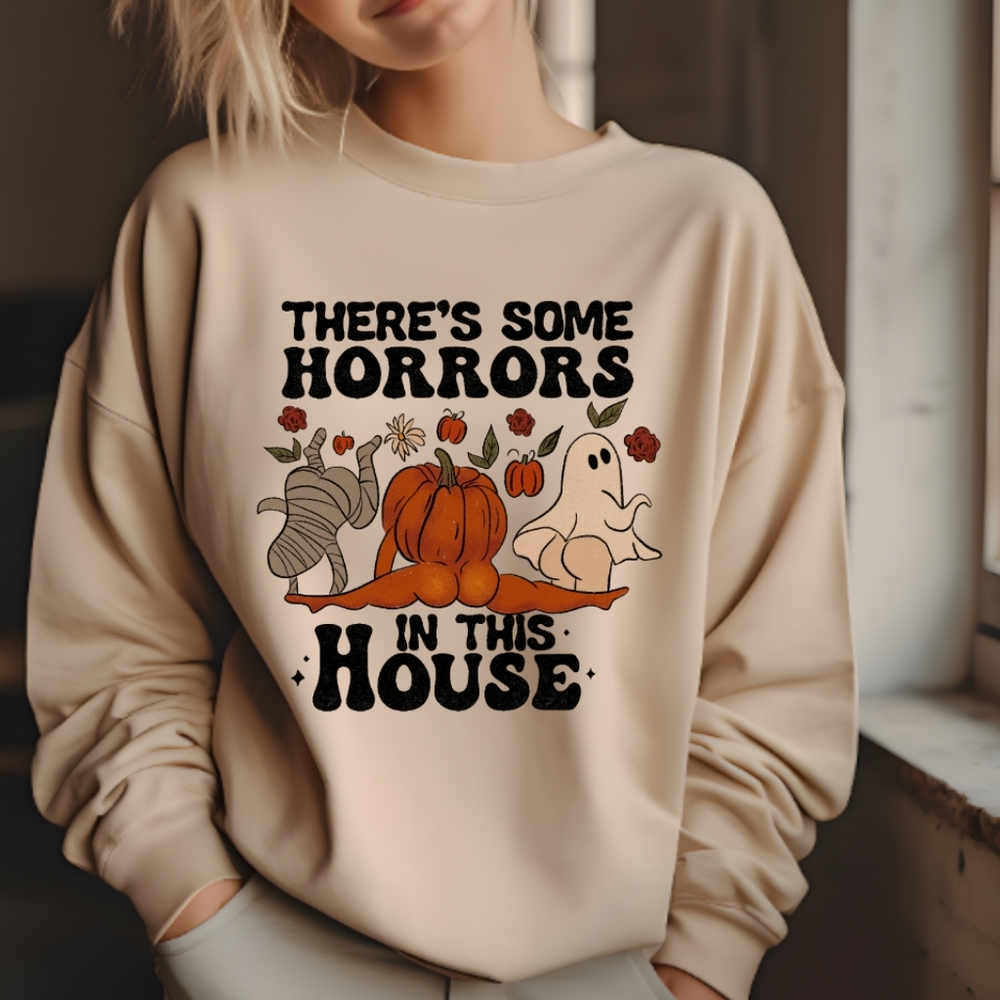 Horrors in this house crewneck